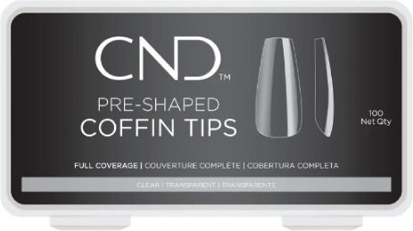 CND Falsche Nagelspitzen Transparente 100 Stück