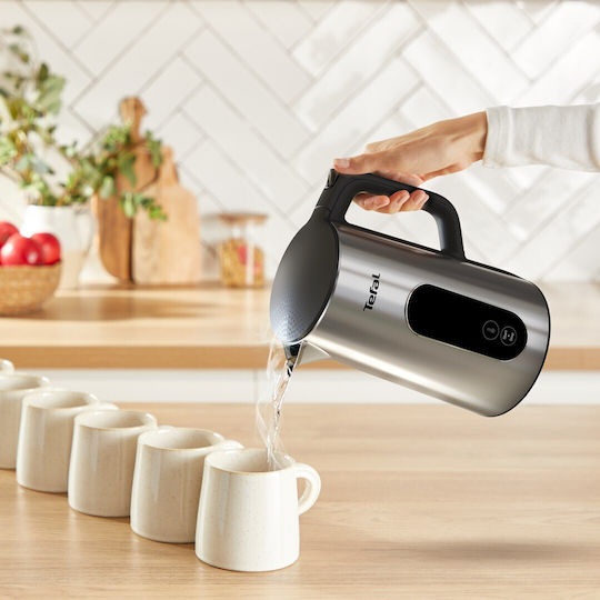 Tefal Soleil Βραστήρας 1.7lt 2400W Μαύρος