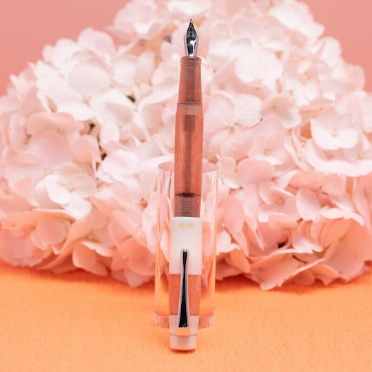 Opus 88 Fountain Pen Fine Pink With Pink Ink