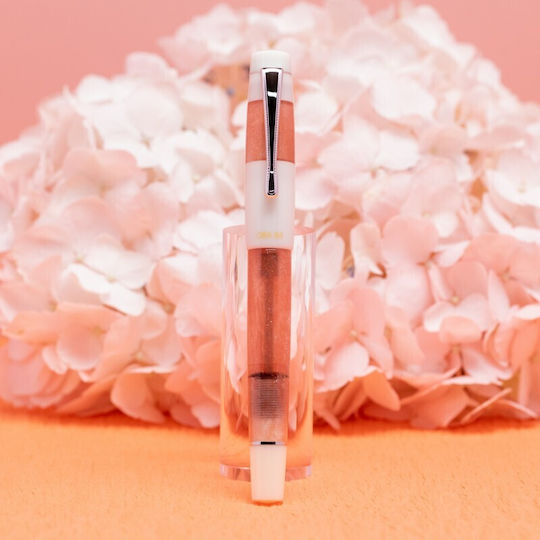 Opus 88 Fountain Pen Medium Pink With Pink Ink