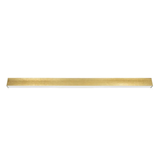 kelvo LED Commercial Linear Ceiling Lighting 72W Warm White IP20 with Adjustable Intensity L120xH7cm