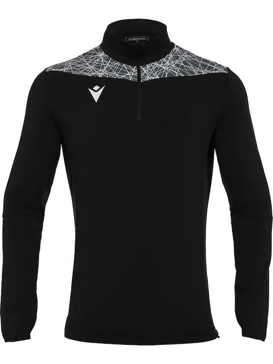 Tiber Athletic Long Sleeve Blouse Black White