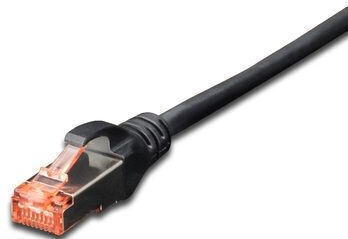 Digitus U/UTP Kat.6 Ethernet Netzwerkkabel 1m Schwarz 10 Stücke
