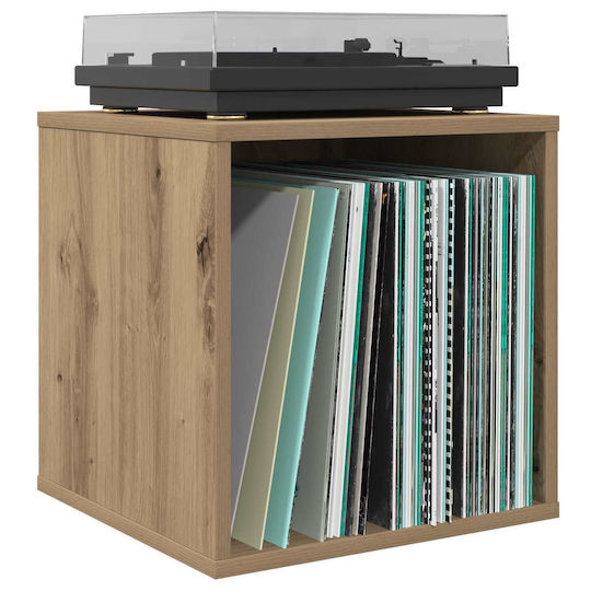 vidaXL Vinyl Record Album Box Artisan Oak 37 x 36.5 x 38 cm