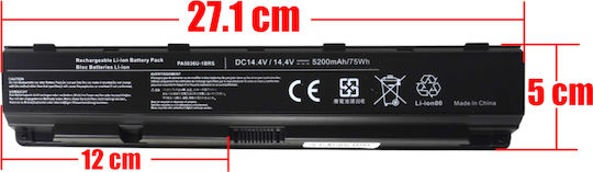 Съвместима Батерия за Toshiba Qosmio Toshiba Qosmio X870 X875 X70 X75 X77 X875-q7390 с 5200mAh