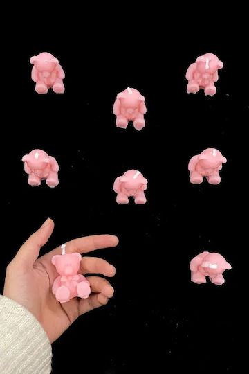 SteweHome Dekoratives Kerze Kugel Rosa 30 Stück
