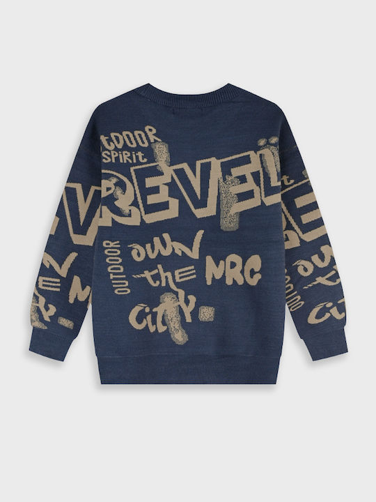 Kids Long-Sleeved Chocolate Sweater