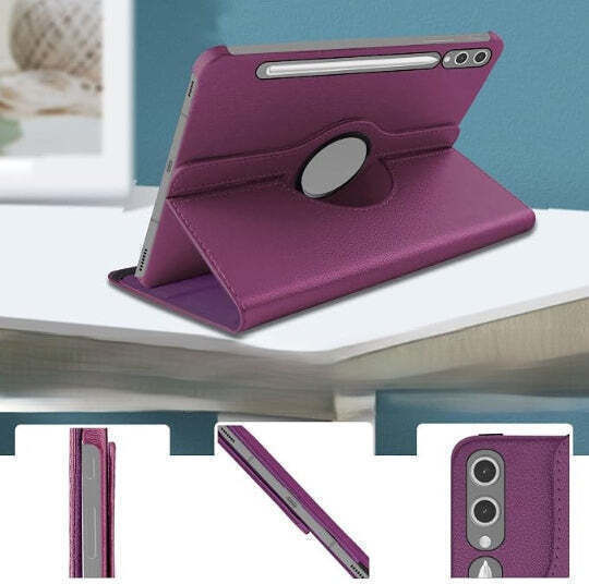 Smart Book Case 360° Въртящ се калъф Samsung Galaxy Tab S11 Ultra 14.6" Лилав