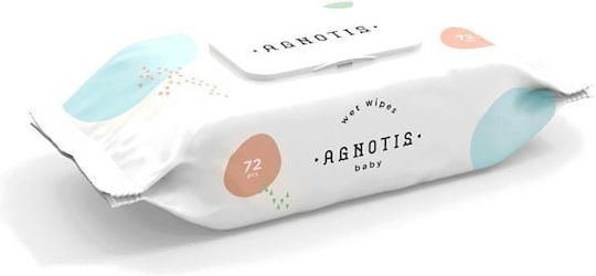 Agnotis Baby Wipes Alcohol-Free & Parabens Free 70pcs