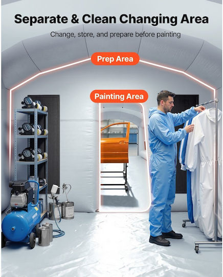Vevor Vehicle Paint Booth with Blowers