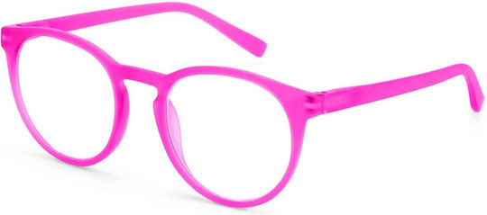 Looplabb Lesebrillen +3.00 in Rosa Farbe