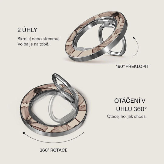 Burga Magnetischer Ring-Halter Silber Barely Yours De_03mr_magnetic_ring_silver