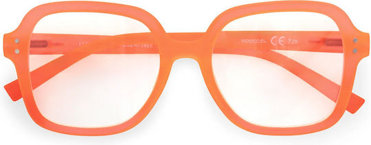 Looplabb Damentaugliche Lesebrillen +2.00 in Orangen Farbe
