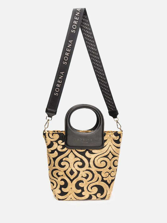 Cassandra Medium Fabric Women's Bag Gold