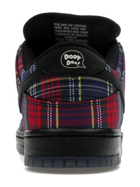 SB Dunk Low Sneakers Red