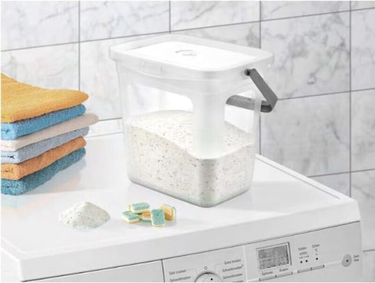 Viosarp Plastic Storage Box with Lid 24x18x24cm