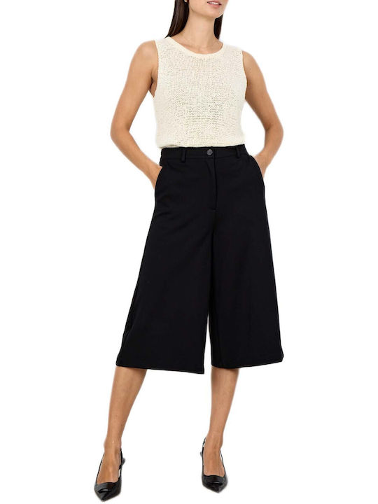 Soya Concept Women's Pantaloons with Rubber Band Black