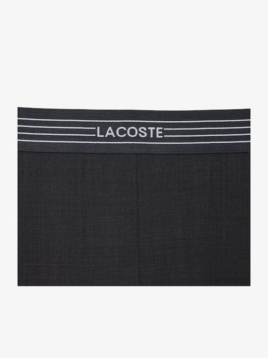 Pantaloni Dama Cu Elastic În Croială Lejeră Gri Închis
