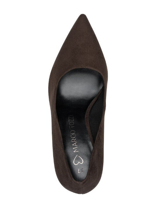 Suede Pumps Braune Schuhe