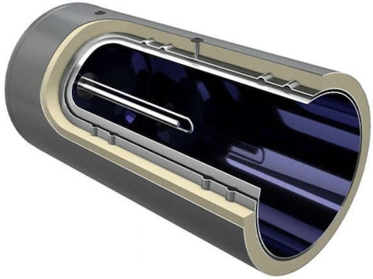 Calpak Бойлер за слънчеви колектори 125lt Стъкло Тройна Енергия