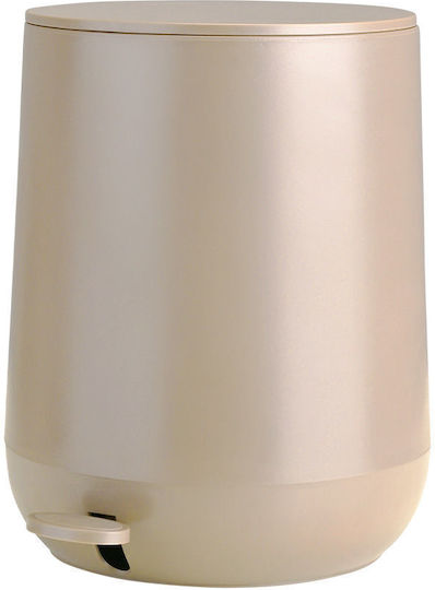 Estia Kunststoff Satz Badezimmereimer und Badkorb Soft Close 5lt Beiges