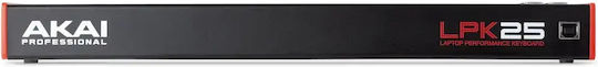Akai Proffesional Midi Keyboard With 25 Black Keys
