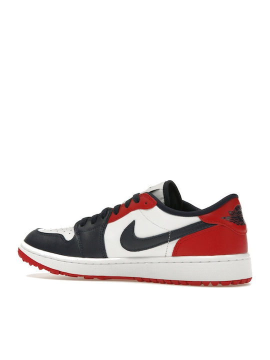 Air  1 Retro Low Golf Pantofi Sport Pentru Bărbați Golf Albi