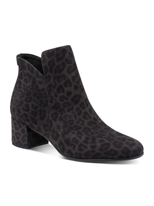 Damen Stiefeletten Grau