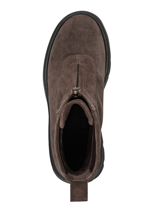 Ghete dama de piele Maro