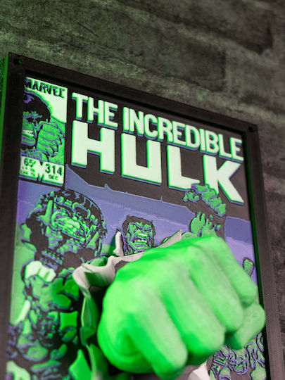 Hulk 3d Κάδρο Fan Art Hulk 3d Κάδρο Fan Art