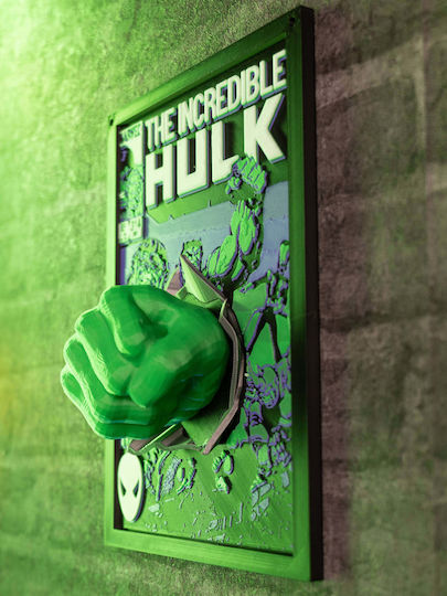 Hulk 3d Κάδρο Fan Art