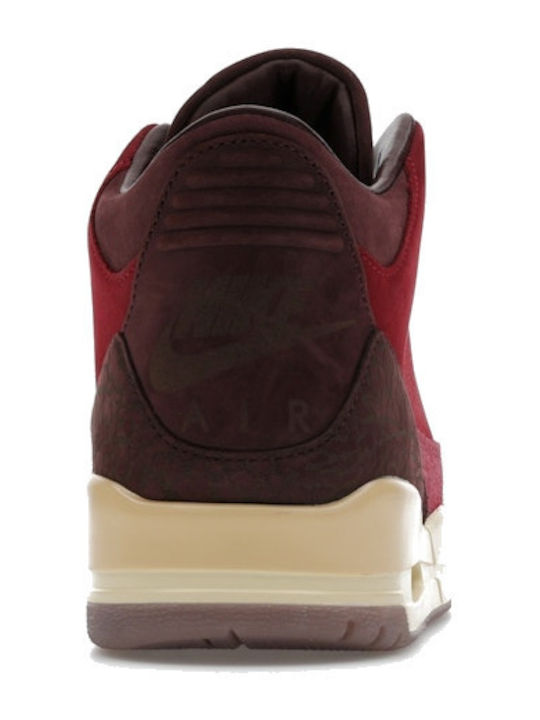 Air  3 Retro Сникърси Червени