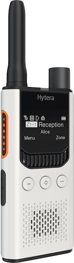 Hytera S1 Pro LF Ασύρματος Πομποδέκτης PMR 0.5W με Μονόχρωμη Οθόνη Σε Λευκό Χρώμα