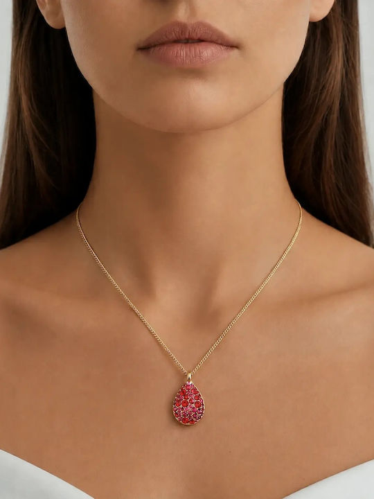 Dyrberg/Kern Necklace Made of Gold Plated Steel