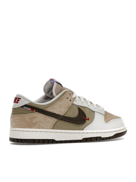 Dunk Low Дамски Сникърси Linen Phantom