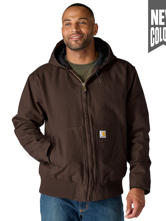 Carhartt Geacă Dark Brown