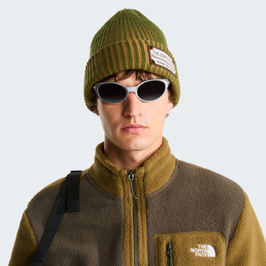 Salty Beanie Unisex Knitted Beanie in Green Colour