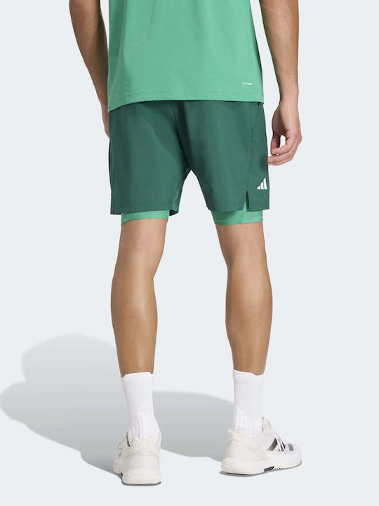 adidas Мъжки шорти Зелен