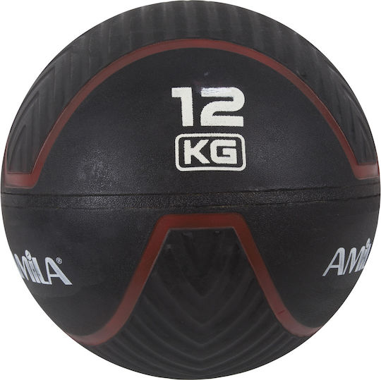 AMILA Μπάλα Wall 12kg σε Κόκκινο Χρώμα