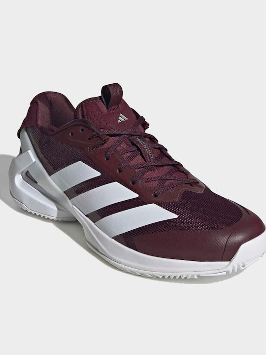 adidas Adizero Ubersonic 5 Мъжки Обувки за Тенис за Глинени Игрища Червени