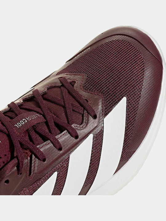 adidas Adizero Ubersonic 5 Мъжки Обувки за Тенис за Глинени Игрища Червени