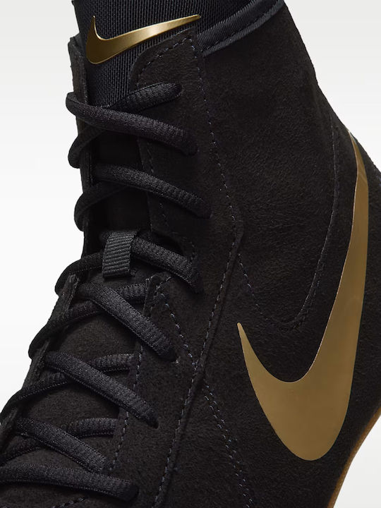 Nike Footsweep 2 Ψηλά Παπούτσια Πυγμαχίας Μαύρα