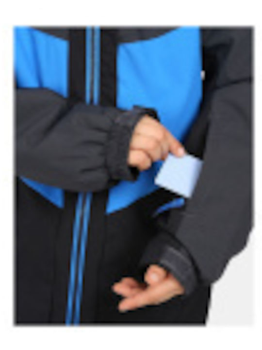 Waterproof Kids Casual Short Jacket with Lining & Hood Kigrn