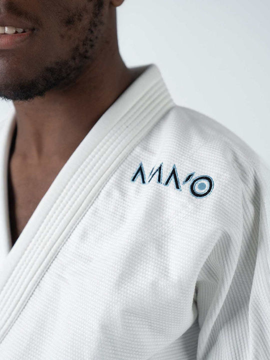 Kingz Nano 3.0 Ανδρική Στολή Brazilian Jiu Jitsu Λευκή
