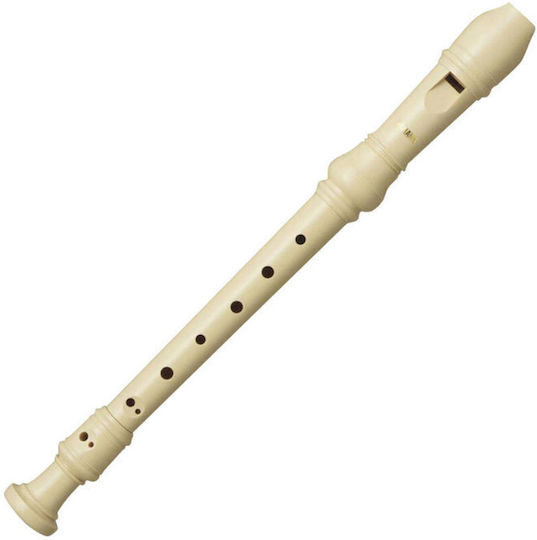 Suzuki Soprano Πλαστική Φλογέρα SRE-530 Μπαρόκ Λευκή