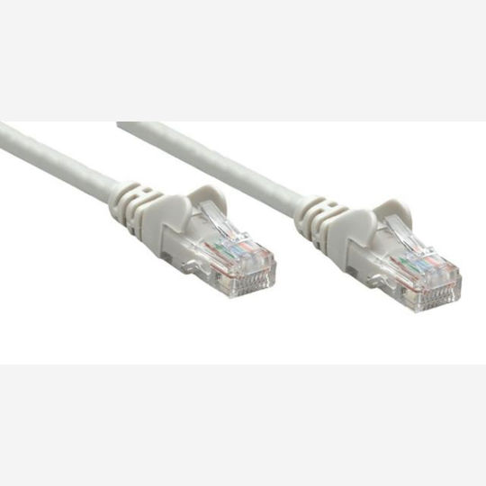 Powertech U/UTP Cat.5e (Gigabit) Καλώδιο Δικτύου Ethernet 15m Γκρι