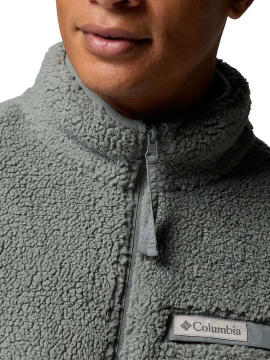 Rugged Ridge Hochflor Herren Fleecejacke Grau