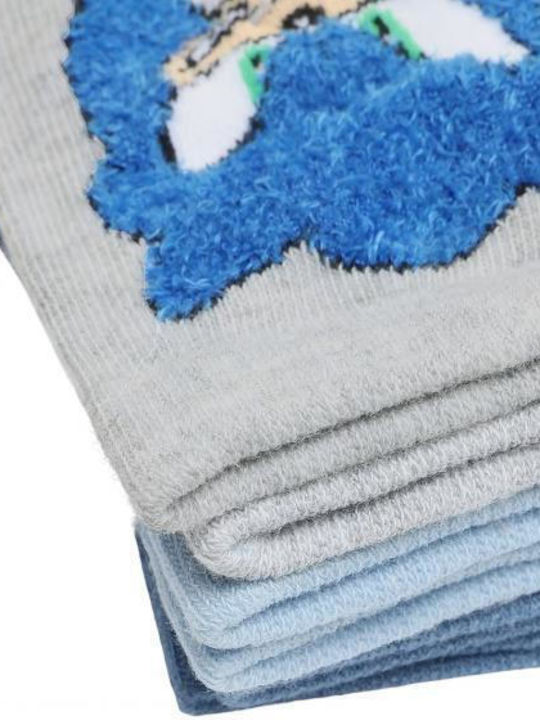 Disney Kids' Socks Sonic Light Blue Grey Navy 3 Pairs Disney Kids' Socks Sonic Light Blue Grey Navy 3 Pairs