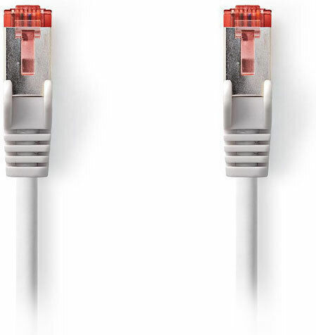 Nedis S/FTP Cat.6 (Gigabit) Cablu De Rețea Ethernet 3m Gri