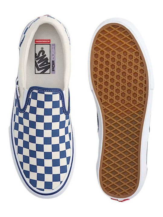 Текстилни Мъжки Slip-On Сини